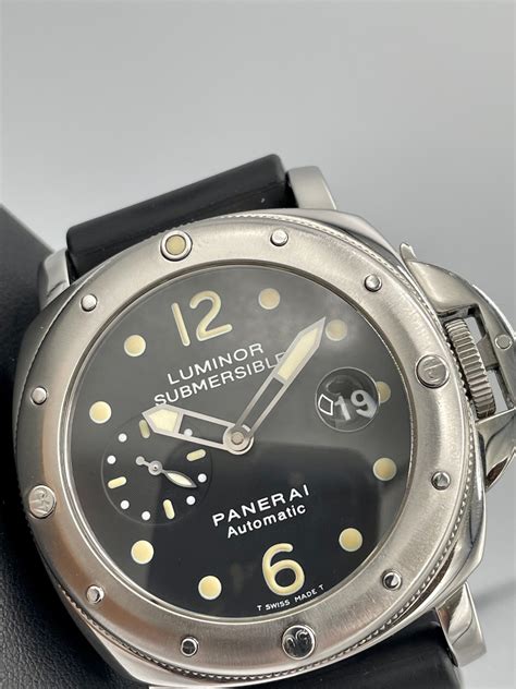 panerai bezel|panerai 44mm submersible.